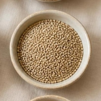 Kodo Millet (Kodra / Varagu) in a ceramic bowl
